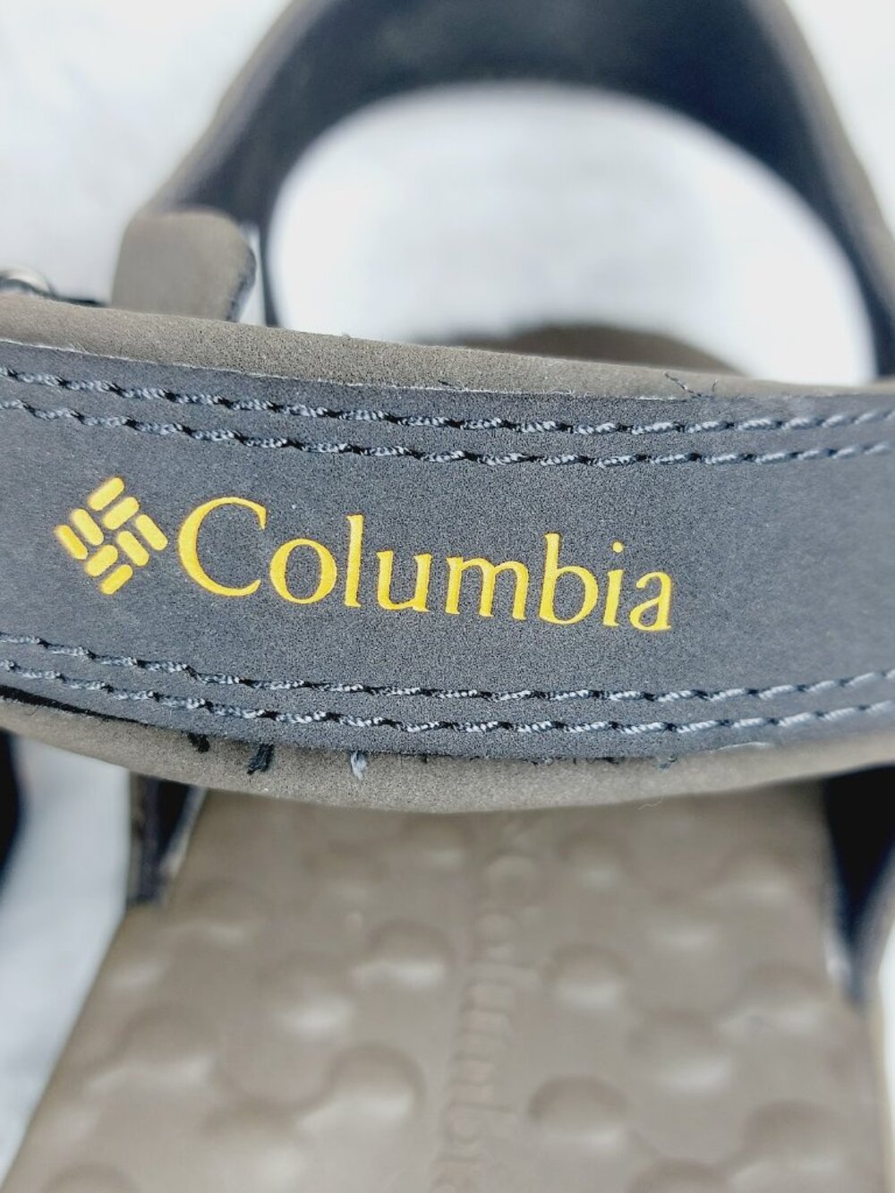 Columbia Men's Gray Riptide Dual Strap Fisherman Hiking Sandal Size 11 - Picture 8 of 10